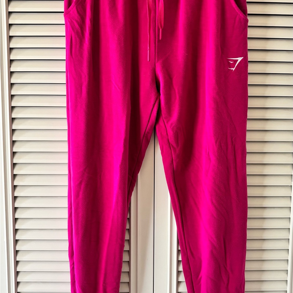 Gymshark Women’s Training Pippa Pink Joggers SZ M